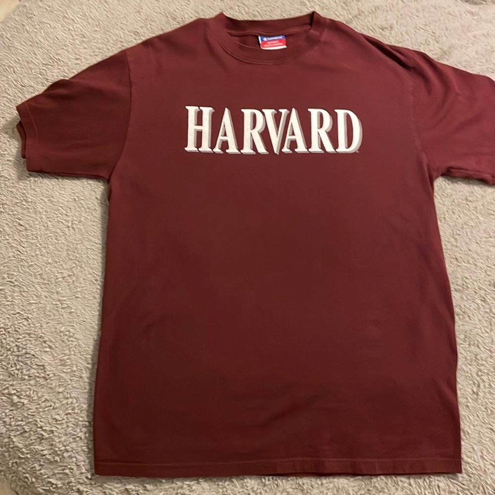 Rare Vintage Champion Harvard Tee. Unisex.